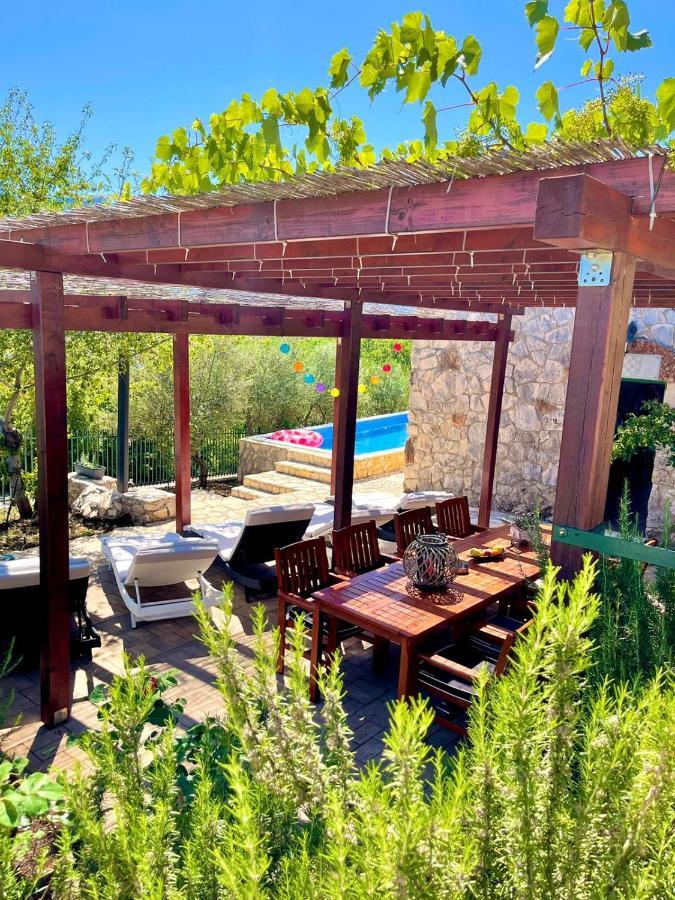 Villa Sagosde With Swimming Pool And Mini Golf Zagvozd Exterior photo